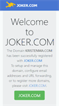Mobile Screenshot of kristenma.com